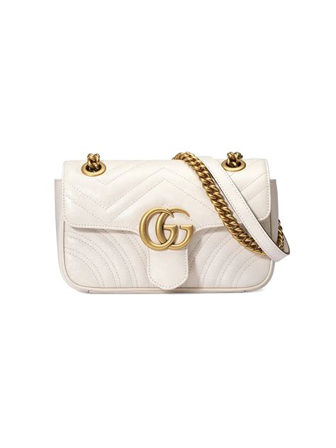 gucci white mini bag|farfetch Gucci mini bag.